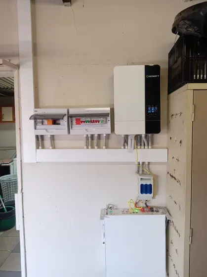 Inverter tied into the DB board